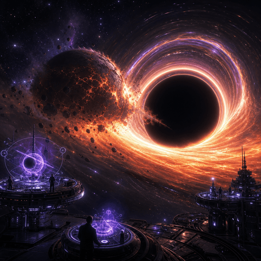 Black hole warfare